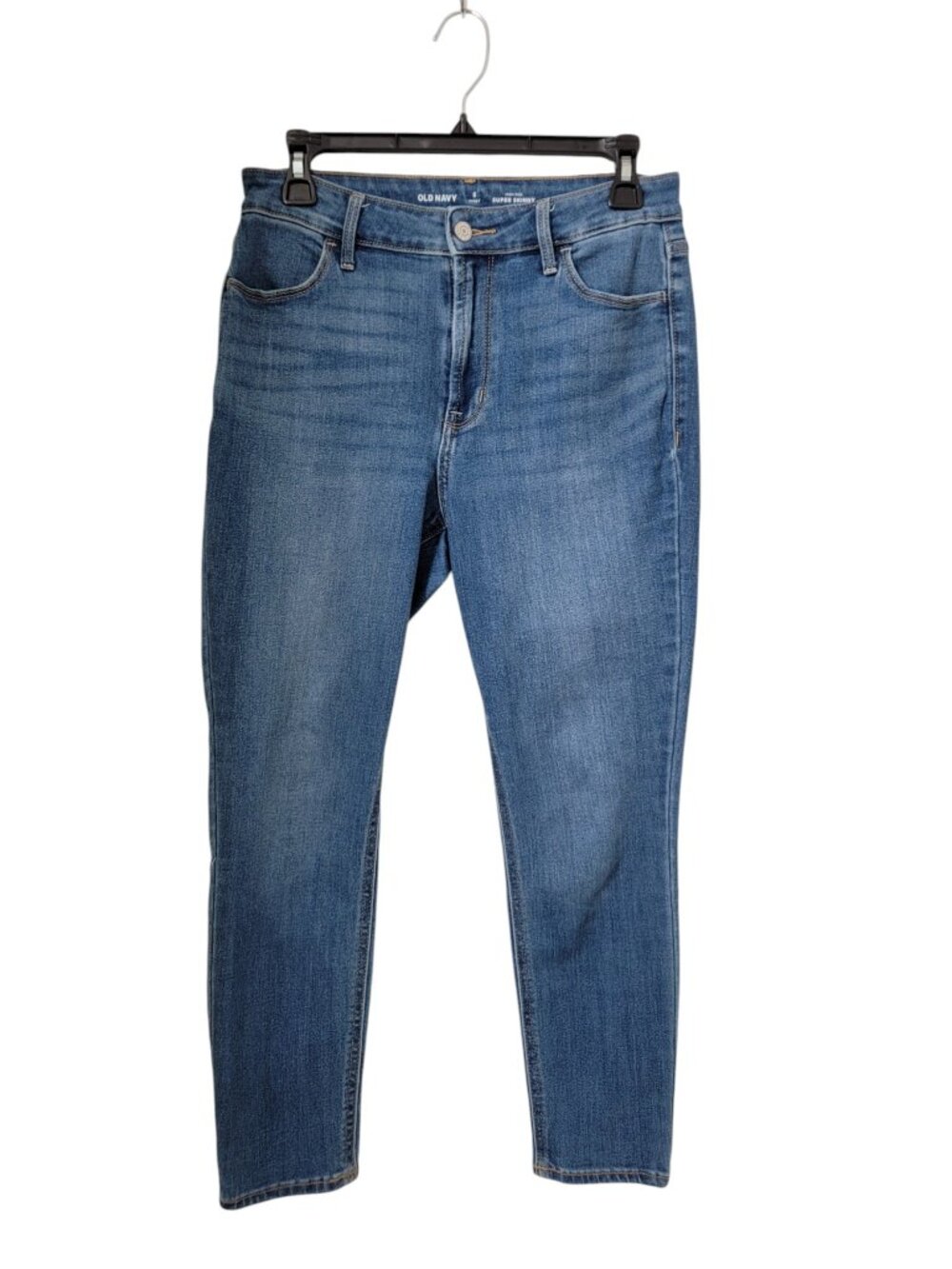 Old Navy Size 6 S High Rise Super Skinny Denim Blue Jeans